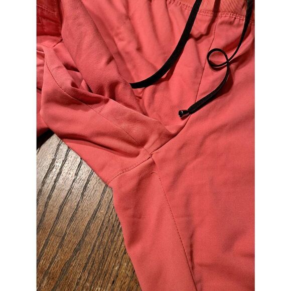 Grey's Anatomy Scrubs Scrub Pants Est 2XL Coral SPX Drawstring Pockets - Picture 3 of 4